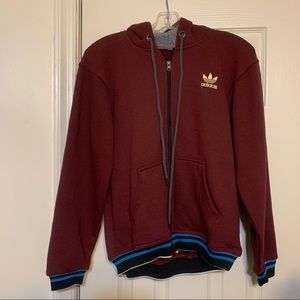 Adidas Originals Zip Hoodie, M